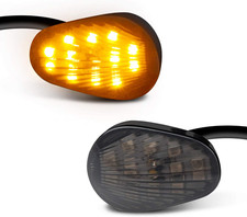 Smoked Flush Mount Turn Signal LED Indicator Light Compatible with YZF R1 R6 R6S picture