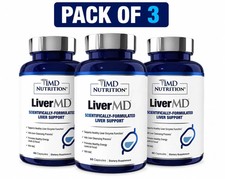 3 Packs 1MD Nutrition LiverMD - Liver Support Supplement -USA.. picture