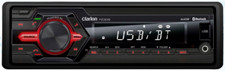 AUTHENTIC CLARION FZ-309 Car Stereo (NO CD) Bluetooth, USB, AUX SINGLE Din AM-FM picture
