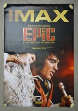 ELVIS PRESLEY EPIC 48x70 AMC Bus Shelter Movie Poster 4x6ft Original IMAX 2026 picture