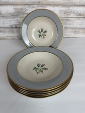 Vintage Set Of 6 Flintridge China 