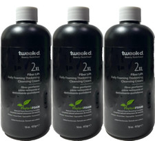 3 Tweak-d 2XL Fiber Lift Daily Foaming Thickening Cleansing Cream 16 oz ea (157) picture