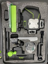 Huepar Laser Level 360 Self Leveling, S04CG 4x360° Green 4D Cross Line Laser picture