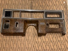 1979-1985 Oldsmobile Toronado OEM Dash Bezel Wood Grain See Info/Pics picture