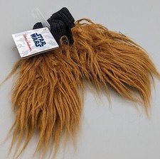 NWT Hanna Andersson Star Wars Chewbacca Faux Fur Mittens Kids Size M Medium picture