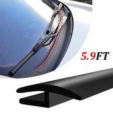 5.9Ft H-Shape For Chrysler Car Rubber Front Windshield Seal Strip Moulding Trim picture