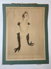 Original Toulouse-Lautrec Life-Era Litho Yvette Cabaret Watermarked Art Nouveau picture