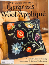 Gorgeous Wool Applique Deborah Gale Tirico  PB new picture