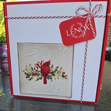 LENOX ~ Winter Greetings ~ Carved 6