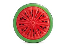 Intex Watermelon Inflatable Island Pool Floatie 72