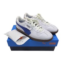 Puma Palermo Rocket League White Gum Blue Orange Sneakers 399434-01 Mens 8 picture