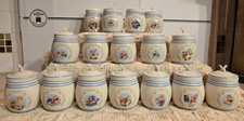 2000 LENOX DISNEY- Set of 16 - The Pooh Pantry Spice Jars picture