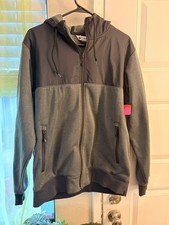 NWT Men's Columbia Tech Trail Hybrid Hoodie - Grey - Small - retail $80 picture