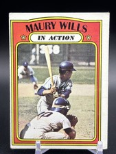 1972 Topps - In Action Maury Wills #438 picture