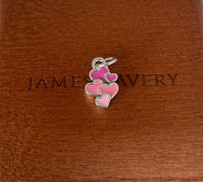 James Avery Enamel Lots of Love Charm S925 Pendant picture
