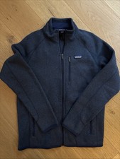 Patagonia Mens L Better Sweater Jacket  Navy Full Zip Fleece Causal Outdoor picture