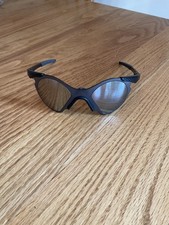 Vintage 1992 Oakley Sub Zero #1 05-001 Carbon Fiber Black Iridium Sunglasses picture