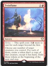 Twinflame R Commander: Secrets of Strixhaven 258 NM picture