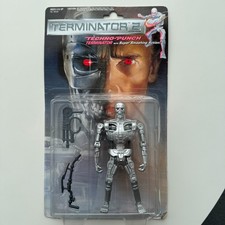 Vintage 1991 Kenner Terminator 2 Techno Punch Action Figure New Sealed picture