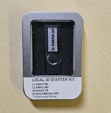 Offline AI Starter Kit 🧠 USB Drive For Windows 10+ w/6 Models & GPU Support picture
