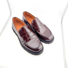 Thursday Everyday Loafer Leather Burgundy Size 6 Womens Classic Sophisticated picture
