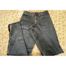 Vintage Georges Marciano for Guess Jeans High Rise Ankle Zip 90s 26x28 picture