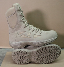 Reebok Rapid Response Composite Toe Stealth Boot with Side Zipper Mens Size 14W picture