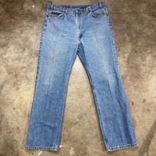 Vintage 1987 USA Levis 40517-0215 Orange Tab Bootcut Jeans 36x30  (Tag 40x32) picture