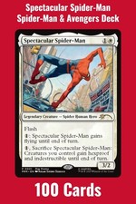 Spider-Man Avengers Commander Deck Spectacular Spider-Man Magic MTG EDH Marvel picture