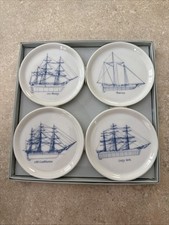 Vintage picadilly West Hms Bounty America Cutty Shark Uss Constitution Coasters picture