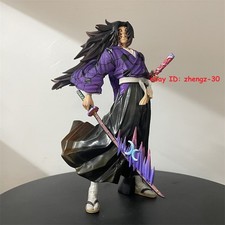 H24CM Demon Slayer Kokushibo Statue Figure Model Collectible Boxed Toy Xmas Gift picture