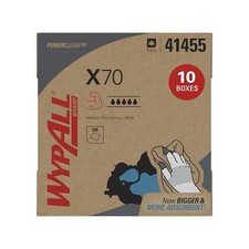 WypAll PowerClean X70 Medium Duty Cloths, 10 x 96 Towels (41455) picture