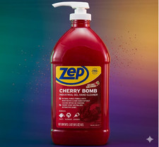 Zep Brand Cherry Bomb Gel Hand Cleaner, Cherry Aromatic Scent picture