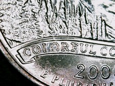 2006-P Colorado Quarter Error-Die Chips (QE120) picture
