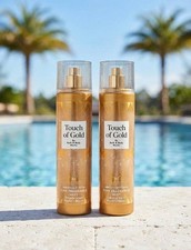 BBW Touch of Gold Fragrance Mist 8 fl oz - 2 Pack New picture