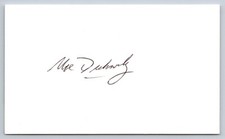 Moe Drabowsky Signed Index Card - Baseball - Cubs, White Sox, Royals - D 2006 picture