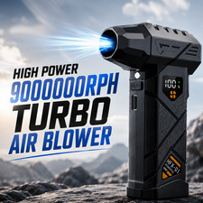 High‑Power 9000000RPH Cordless Turbo Air Blower with LED Light picture