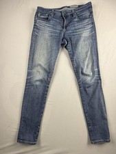 AG Adriano Goldschmied Jeans Men 29R Slim Straight Light Wash Premium Denim USA picture