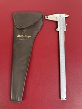 Vintage VG Condition Mitutoyo Vernier Caliper 20 CM Centimeters Stainless picture