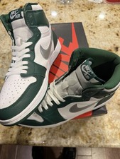 Jordan 1 Retro OG High Gorge Green Men Size 11 Both Laces NEW ONLY TRIED ON picture