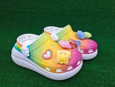CROCS X Care Bears Collaboration Crush Clog 'Light On' Women's Size 6 NEW  picture