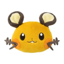2026 NEW Pokemon Center Original Dedenne Face Pouch Electricity Berry Print 7.8