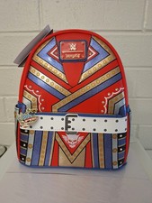 Cody Rhodes WWE Mini Loungefly Backpack NWT WWE American Nightmare Glitter picture