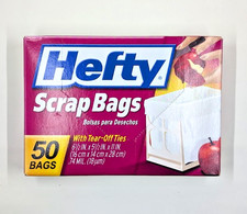 Vintage Hefty Scrap Bags w/ Tear Off Ties Discontinued New Old Stock picture