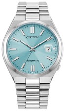 CITIZEN Mens Watch TSUYOSA Collection Automatic Blue Dial NJ0151-88M picture