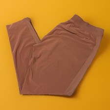 Athleta Brooklyn Mid Rise Ankle Pants Size 12 Brown Style #198671 City Casual picture