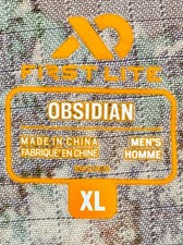 First Lite Original Obsidian Pants Specter Camo Men's  XL Excellent Condition picture
