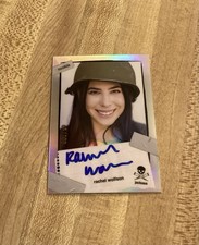 2022 ZEROCOOL JACKASS TRADING CARDS RACHEL WOLFSON SILVER ROOKIE AUTOGRAPH /100 picture