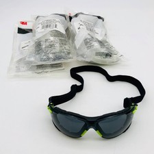 3M S1202SGAF-SKT Safety Glasses Solus 1000 Series Foam Strap Scotchgard 3 Pairs picture