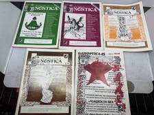 5 vintage 1970s Gnostica Occult Magic magazines 41-45 picture